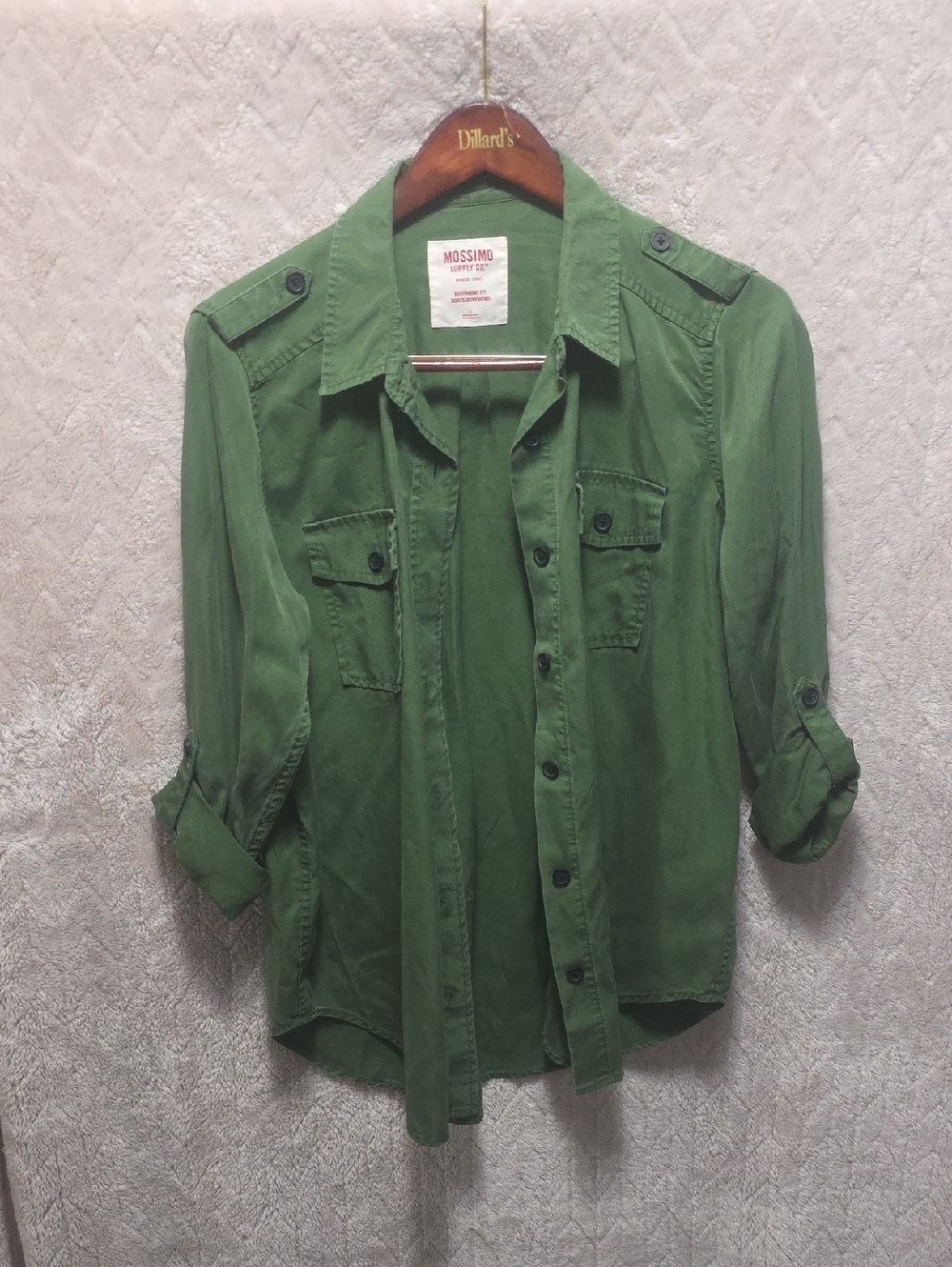 Mossimo Olive Green Schaket